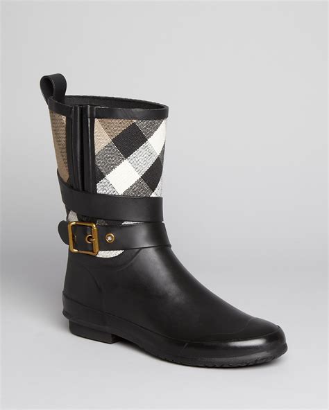 burberry mid buckle rain boot|burberry rain boots on sale.